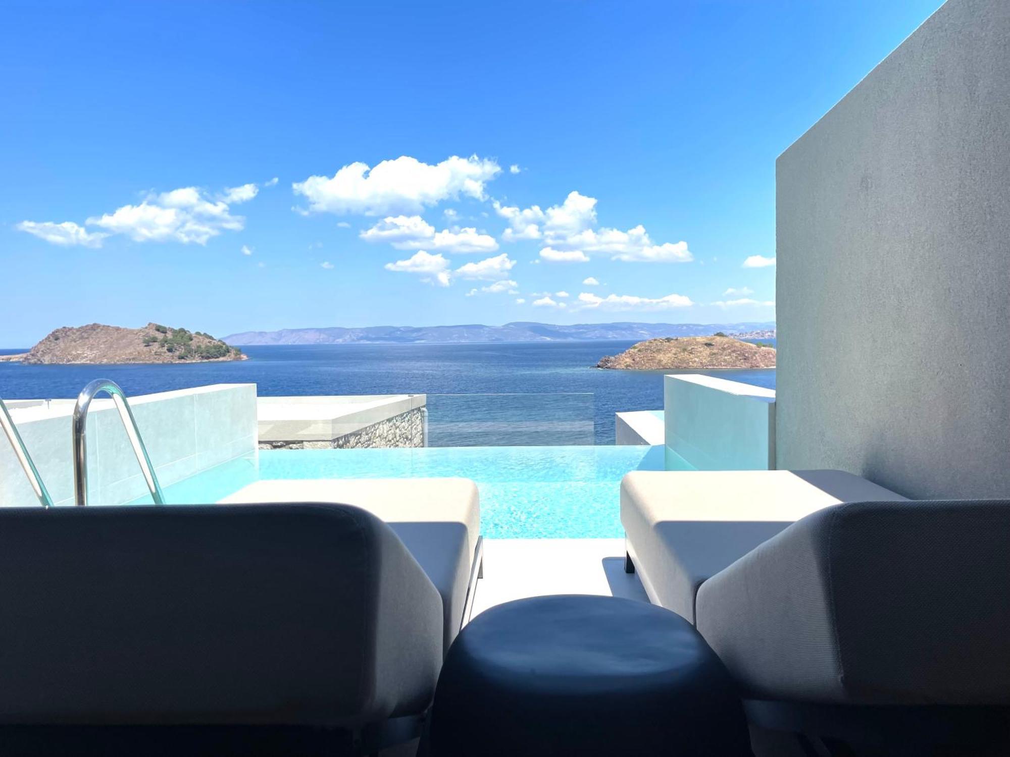 Eleia Seafront Rooms & Villas Petra  Exterior foto