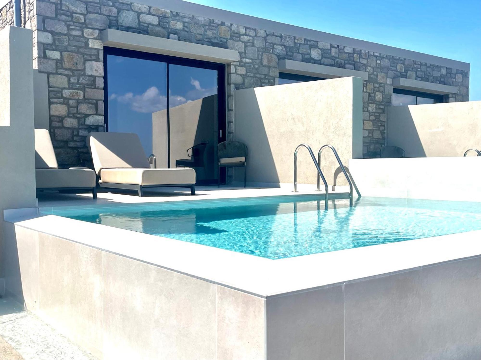 Eleia Seafront Rooms & Villas Petra  Exterior foto
