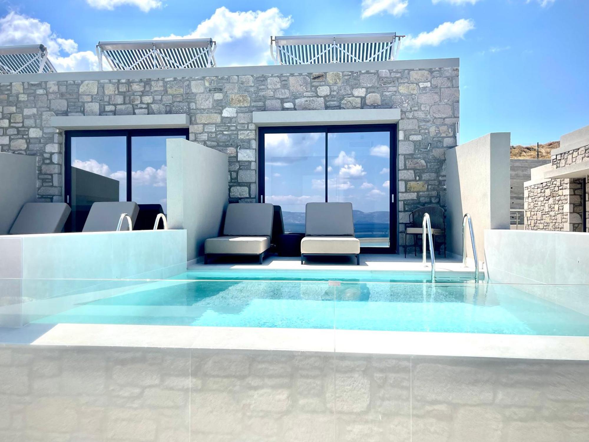 Eleia Seafront Rooms & Villas Petra  Exterior foto