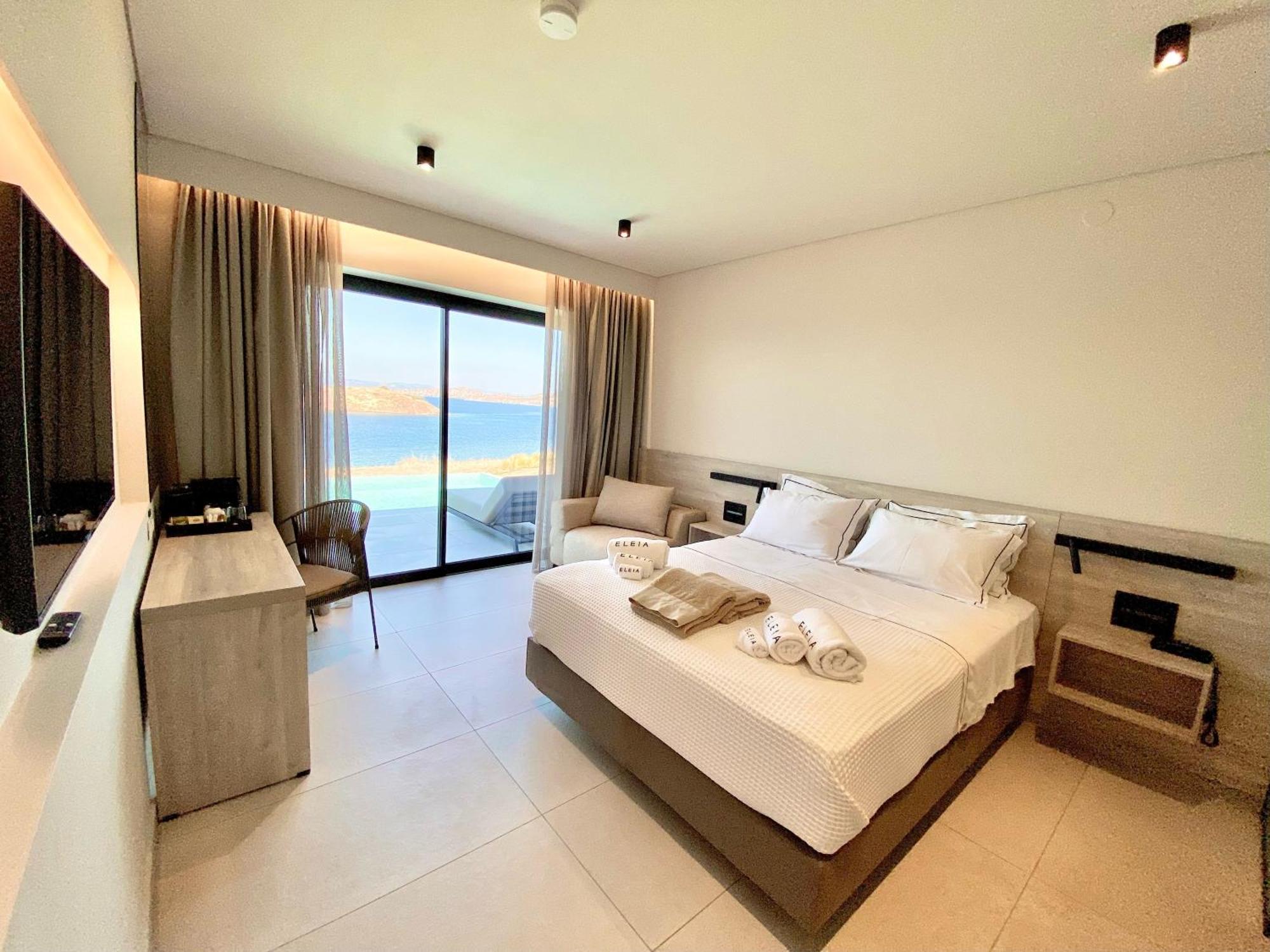 Eleia Seafront Rooms & Villas Petra  Exterior foto