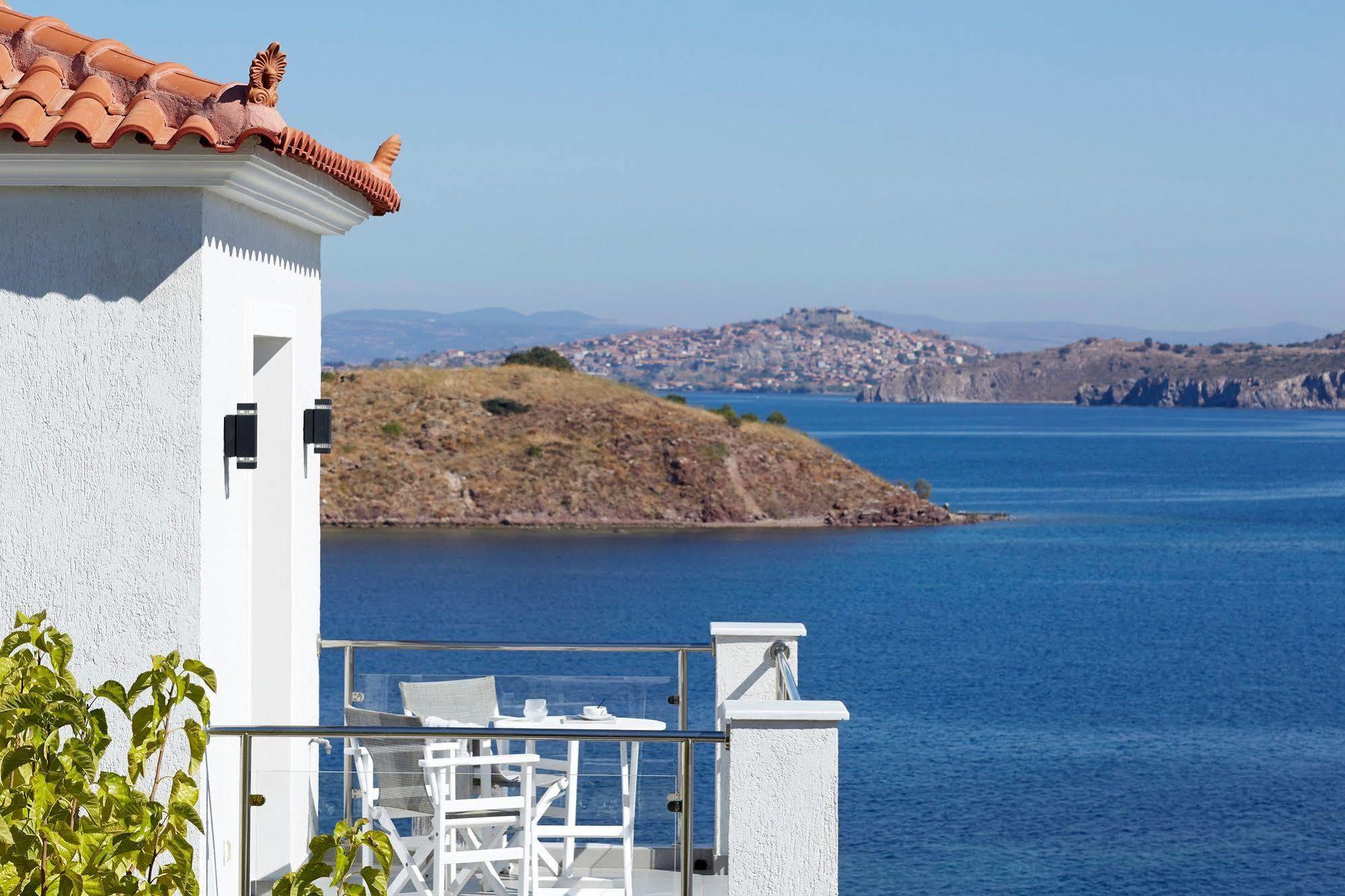 Eleia Seafront Rooms & Villas Petra  Exterior foto